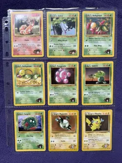 67x Pokemon Gym Heroes WOTC Vintage Card Lot English - Image 5