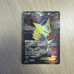 Pokemon Giratina-EX TCG Full Art Holo Ultra Rare Card Ancient Origins 93/98 LP - Image 1