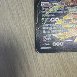 Pokemon Giratina-EX TCG Full Art Holo Ultra Rare Card Ancient Origins 93/98 LP - Image 5