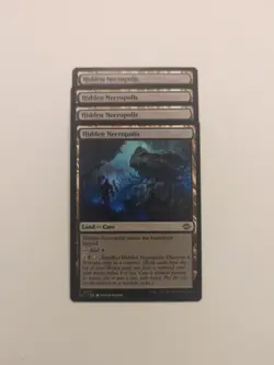 (4) Hidden Necropolis *PLAYSET* The Lost Caverns of Ixalan Regular NM MTG - Image 1