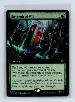 Strength of Will (Extended Art) R Marvel's Spider-Man 267 NM - Image 1