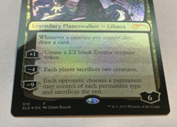 MTG - Secret Lair: Stained Glass Planeswalkers - Liliana, Dreadhorde General - Image 3