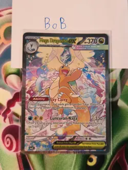 Pokemon TCG Indonesia Mega Dragonite EX SAR MA3 246/193 NM - Image 1