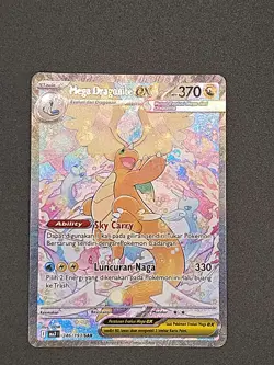 Pokemon TCG Indonesia Mega Dragonite EX SAR MA3 246/193 NM - Image 2
