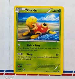 Pokemon SHUCKLE XY Fates Collide 1/124 - Image 1