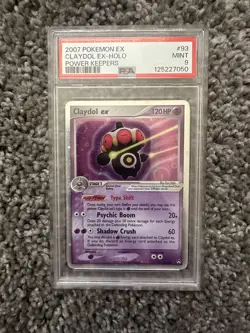 Pokemon 2007 Claydol EX Power Keepers PSA 9 93/108 - Image 1