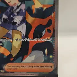 Pokemon Poppy 227/197 Special Illustration Rare Obsidian Flames Holo Trainer - Image 4
