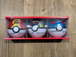Pokemon TCG | Costco Exclusive | X3 PokeBalls, brand new factory sealed - Image 1