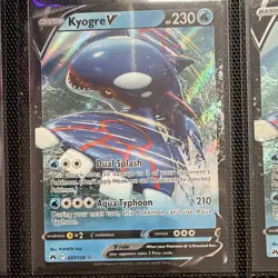 The Pokemon Company Kyogre V 037/159 Crown Zenith Holo Ultra Rare Eng HP 230 - Image 1