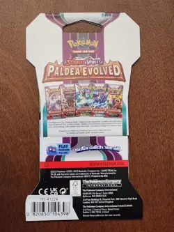 Pokemon TCG - Scarlet and Violet - Paldea Evolved Booster Pack SEALED-Fast Ship - Image 2