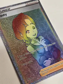 Pokemon Beauty 194/185 Vivid Voltage Rainbow Secret Rare NM Trainer Full Art - Image 4