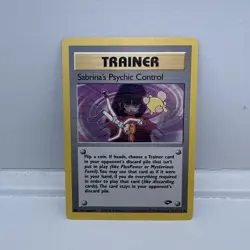 Pokemon: Sabrina’s Psychic Control 121/132 Gym Challenge - Image 1