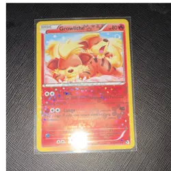 Pokemon Growlithe RC4/RC25 Legendary Treasures Reverse Holo Uncommon 2013 - Image 1