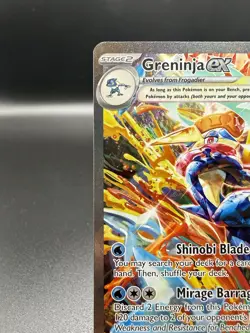 The Pokemon Company Greninja ex 214/167 SV06 SAR Full Art Holo EN 310 HP - Image 5