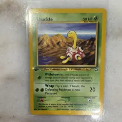 Shuckle 72/111 Neo Genesis 1st Edition Regular Common 2000 Pokemon TCG - Image 2