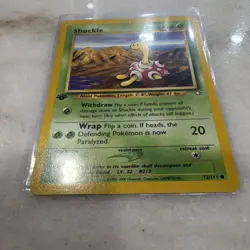 Shuckle 72/111 Neo Genesis 1st Edition Regular Common 2000 Pokemon TCG - Image 3