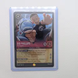 Disney Lorcana TCG Sid Phillips - Toy Surgeon 126/204 Foil legendary - Image 1