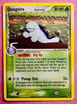 Quagsire 21/101 Non Holo EX Dragon Frontiers 2006 Adachi Pokemon TCG Card | LP - Image 1