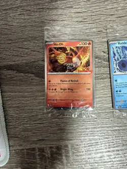 Ho-Oh 010/086 Rare Holo GameStop and Keldeo Stamped Promo Cards Chaos Rising - Image 3