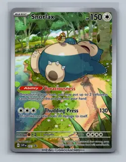 Snorlax #051 SV: Scarlet & Violet Promo Cards Promo - Image 1
