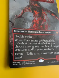 Fury. Mythic Special Guest SPG M0047 incarnation elemental MTG Card. - Image 5