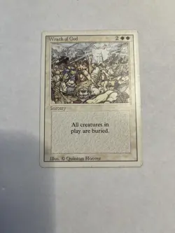 Wrath of God Revised Edition Magic the Gathering - Image 1