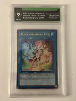 2023 Yugioh! - Traptantalizing Tune #SDBT-EN024 / 1st Edition - Graded Degree 9 - Image 1