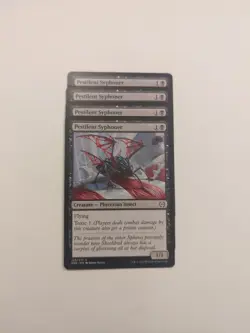 (4) Pestilent Syphoner *PLAYSET* Phyrexia: All Will Be One Regular NM MTG - Image 1