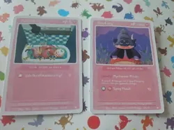 Pokepu Season 1, 1st ed. Slowpoke & Slowking Pokemon Fan Art card - Image 1