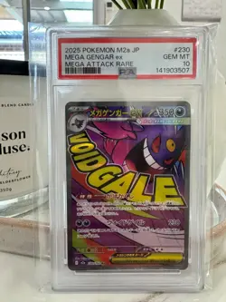 PSA 10 Mega Gengar EX 230/193 M2a Mega Dream EX MA Attack Rare Japanese POKEMON - Image 1