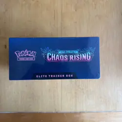 Pokemon tcg Chaos Rising Elite Trainer Box Etb New - Seal slightly torn - Image 3