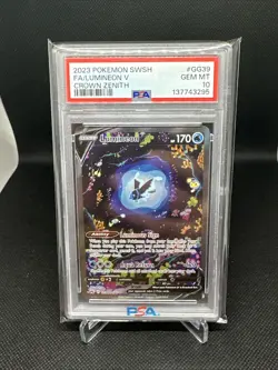 2023 Pokemon Swsh Full Art Lumineon V Crown Zenith PSA 10 - Image 1