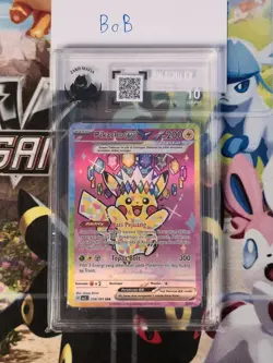 Pokemon TCG Indonesia Pikachu EX SAR MA3 234/193 ZMG 10 GEM MINT - Image 1