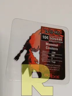 Mammut Cimitero 104 ® Lamincards Square Collection ® Yugioh Edibas ® EX - Image 2