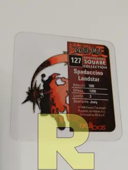 Spadaccino Landstar 127 ® Lamincards Square Collection ® Yugioh Edibas ® EX - Image 2