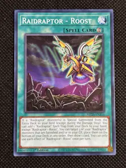3x YuGiOh! - Raidraptor - Roost MP25-EN316 Common 1st Edition Near Mint - Image 2