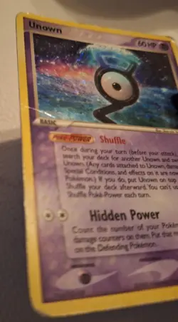 7 different Unknown pokemon cards. 1 holo and 1 reverse holo - Image 4