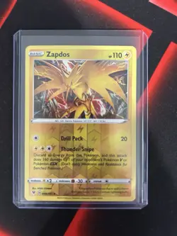 Pokemon TCG Holo Rare Lot – Zapdos, Zeraora, Pawmot – Electric Cards NM - Image 4