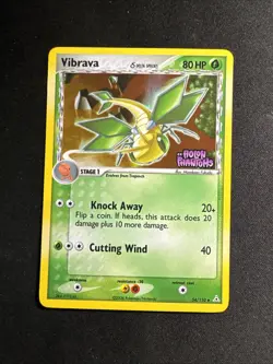 Vibrava 54/110 EX Holon Phantoms Reverse Holo 2006 Pokemon card NM - Image 1