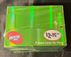 AFL Teamcoach 2011 Collectable Trading Cards - Sealed Booster Box - 36x Packs - Image 2