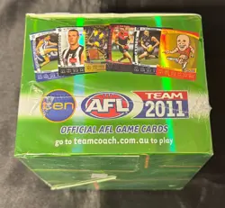 AFL Teamcoach 2011 Collectable Trading Cards - Sealed Booster Box - 36x Packs - Image 5