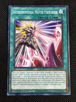 3x YuGiOh! - Interdimensional Matter Forwarder MP25-EN393 Common 1st Edition NM - Image 2