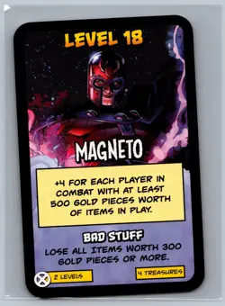 Munchkin X-Men Magneto Card USED Steve Jackson Games - Image 1