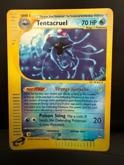 Tentacruel 38/147 - Aquapolis Set Pokemon Card Reverse Holo - Image 1