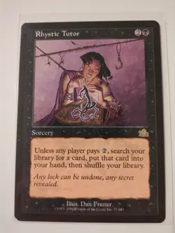 MTG Rhystic Tutor Prophecy - Image 1