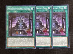 3x YuGiOh! Mansion of the Dreadful Dolls MP25-EN390 Common 1st Edition Near Mint - Image 1