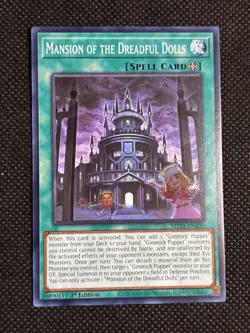 3x YuGiOh! Mansion of the Dreadful Dolls MP25-EN390 Common 1st Edition Near Mint - Image 2