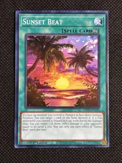 3x YuGiOh! - Sunset Beat MP25-EN330 Common 1st Edition Near Mint - Image 2