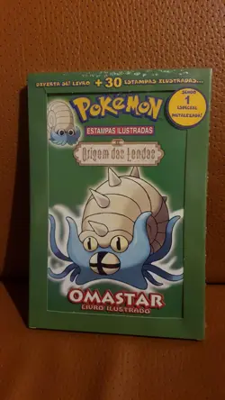 2006 POKEMON OMASTAR EX Legend Maker Half Theme Deck Portuguese Portugal SEALED - Image 1
