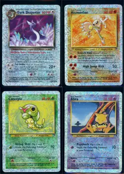 Pokemon LEGENDARY COLLECTION - 4 Reverse Holo Cards - ENG - Heavily Played - Image 1